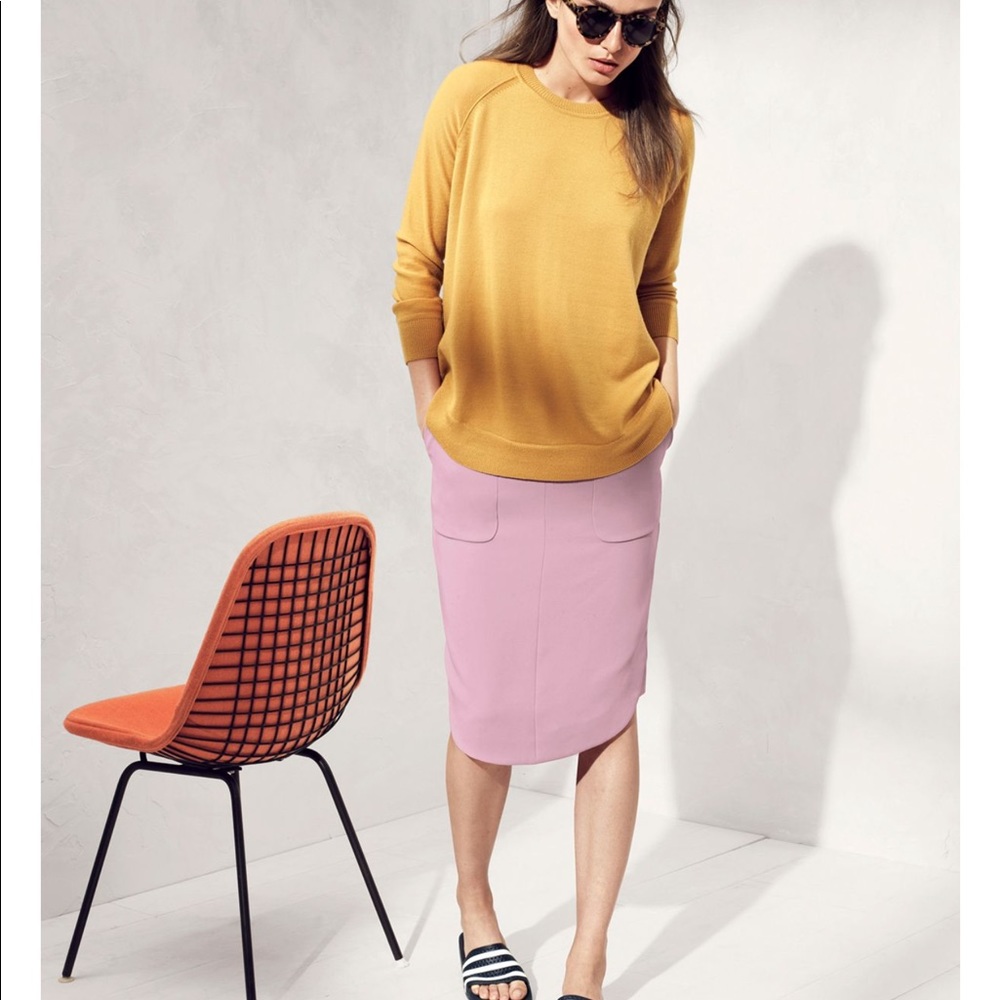 J.crew merino wool swing sweater